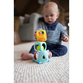 Lamaze - Stack Rattle & Roll Blocks - (827464) / Toys