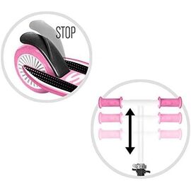 Skids Control - Foldable Scooter. PP deck - PINK ( 60224 ) / Toys