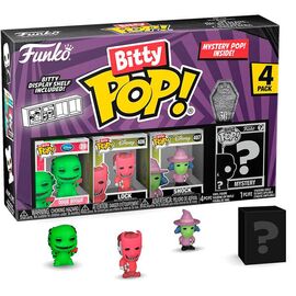 Blister 4 figures Bitty POP Disney Nightmare Before Christmas Oogie Boogie - Funko POP - Collectibles - Techbox