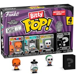 Blister 4 figures Bitty POP Disney Nightmare Before Christmas Pumpkin King |  Techbox