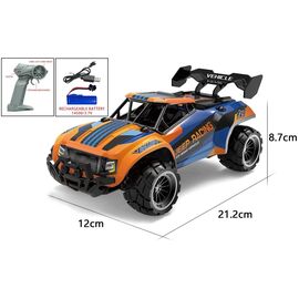 Jeep Racing - R/C 1:20 2,4G 3,7V Li-ion - Blue/orange / Toys - Modeling - Hobbies - Techbox