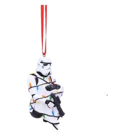 Stormtrooper In Fairy Lights Hanging Ornament 9cm / Fan Shop and Merchandise - Merchandise Seasonals - Various - Techbox