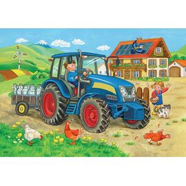 Ravensburger - Hard At Work 2x12p - 07616 / Toys |  Techbox