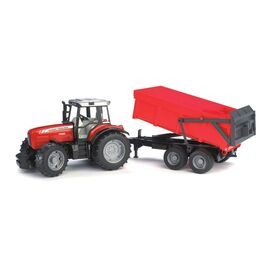 Bruder - Massey Ferguson 7480 with tipping trailer (BR2045) / Toys