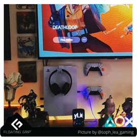 FLOATING GRIP Soft Silicon Covers for wall mounts / PlayStation 5 - PS5 Accessories - Accessories for Consoles - Techbox