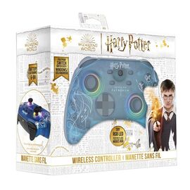 Trade Invaders Harry Potter Expecto Patronum Blue Gamepad Nintendo Switc / Nintendo Switch - Nintendo Switch Accessories - Accessories for Consoles - Techbox