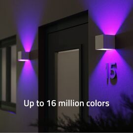Hombli - Smart Outdoor Wall Light V2, White / Electronics - Αταξινόμητα -  - Techbox