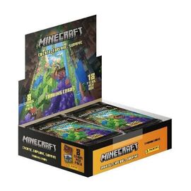 Minecraft - Create, Explore, Survive Trading Cards Flow Packs Display (18) - Αταξινόμητα -  - Techbox