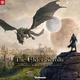 GAMING PUZZLE: ELDER SCROLLS: ELSWEYR PUZZLES - 1000 / Fan Shop and Merchandise - Puzzles - Gifts - Techbox