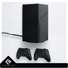Floating Grip Xbox Series X wall mount Bundle Black / Xbox Series X - S Accessories - Series X - Techbox