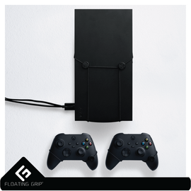 Floating Grip Xbox Series X wall mount Bundle Black / Xbox Series X - S Accessories - Series X - Techbox