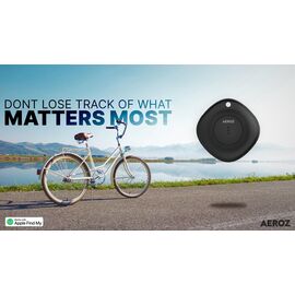 AEROZ - TAG-1000  Black - Key finder for use with iPhone - Works with Apple Find My app / Electronics - Αταξινόμητα -  - Techbox
