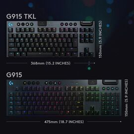 Logitech - G915 TKL Tactile Gaming Keyboard​ / Computers | Techbox