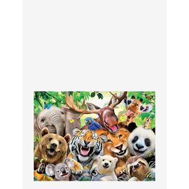 Ravensburger - Exotic Animals Selfie 300p (RAE10113354) / Toys - Puzzles - Gifts - Techbox