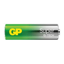 GP - Super Alkaline AA Batteries, 15A/LR6, 1.5V, 12-Pack / Electronics