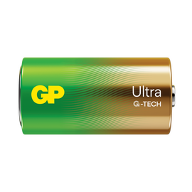 GP - Ultra Alkaline C Batteries, 14AU/LR14, 1.5V, 2-Pack / Electronics