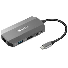 Sandberg - USB-C 6in1 Travel Dock / Computers - Αταξινόμητα -  - Techbox