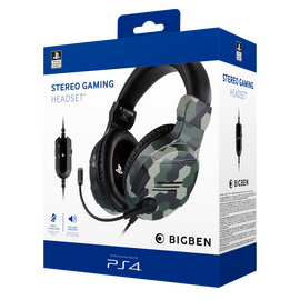 Nacon  PS4 Gaming Headset V3 - Green - Headset - Sony / Electronics - PS4 Accessories - Accessories for Consoles - Techbox
