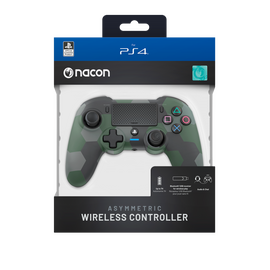 Nacon Wireless Dualshock 4 V2 Controller Asymmetric Camo Green (PS4) / PlayStation 5 - PS5 Accessories - Accessories for Consoles - Techbox