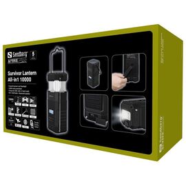 Sandberg - Survivor Lantern All-in-1 -10.000mAh / Sport and Outdoor - Αταξινόμητα -  - Techbox