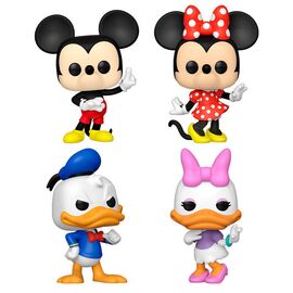 POP pack 4 figures Disney 100th Anniversary Disney Classic Exclusive - Funko POP - Collectibles - Techbox