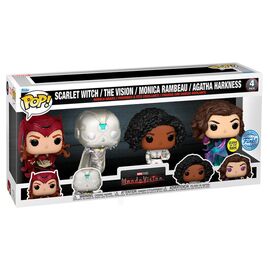 POP pack 4 figures POP Marvel WandaVision Exclusive - Funko POP - Collectibles - Techbox