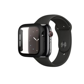 PanzerGlass - Screen Protector Full Body Apple watch 4 - 5 - 6 - SE 44mm - Black / Electronics - Accessories - Smartwatches & Accessories - Techbox
