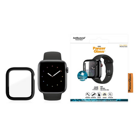 PanzerGlass - Screen Protector Full Body Apple watch 4 - 5 - 6 - SE 44mm - Black / Electronics - Accessories - Smartwatches & Accessories - Techbox