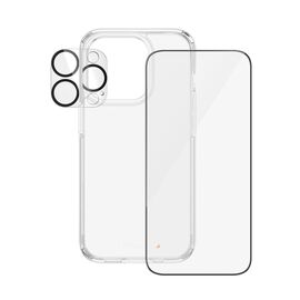 PanzerGlass - 3-i-1 Protection Pack - Apple iPhone 15 Pro / Electronics | Techbox