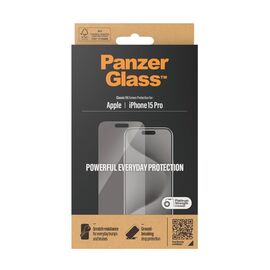 PanzerGlass - Screen Protector iPhone 15 Pro - Classic Fit / Electronics | Techbox