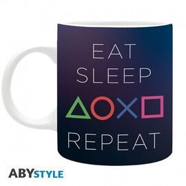 PLAYSTATION - Mug - 320 ml - Eat Sleep Repeat / Fan Shop and Merchandise |  Techbox