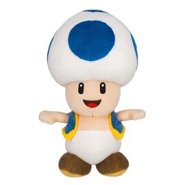 Super Mario - Toad Blue / Fan Shop and Merchandise - Plushies - Gifts - Techbox