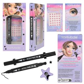 TOPModel - Tattoo Pen with Glitter Stones  BEAUTY and ME ( 0412745 ) / Toys |  Techbox