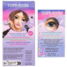 TOPModel - Tattoo Pen with Glitter Stones  BEAUTY and ME ( 0412745 ) / Toys |  Techbox
