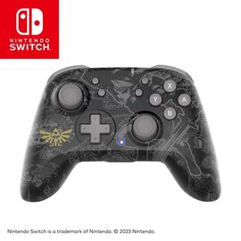 Hori HORIPAD Wireless (Zelda - Black & Grey) / Nintendo Switch - Nintendo Switch Accessories - Accessories for Consoles - Techbox