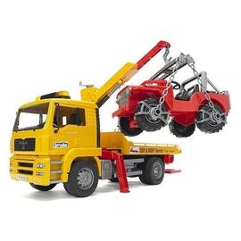 Bruder - Man TGA Breakdowntruck with Cross Country Vehicle (02750) / Toys - Αταξινόμητα -  - Techbox