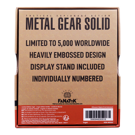 Metal Gear Solid FOXHOUND Insignia Limited Edition Ingot / Fan Shop and Merchandise - Various - Various - Techbox