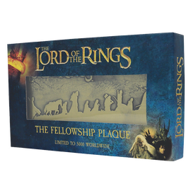 The Lord of the Rings Limited Edition The Fellowship Plaque / Fan Shop and Merchandise |  Techbox
