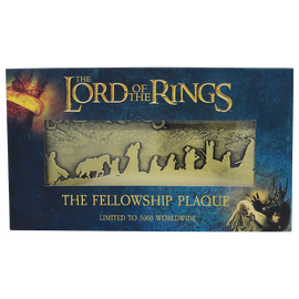 The Lord of the Rings Limited Edition The Fellowship Plaque / Fan Shop and Merchandise |  Techbox