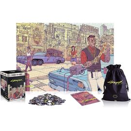 Cyberpunk 2077: Valentinos puzzles 1500 pcs / Fan Shop and Merchandise |  Techbox