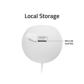 Hombli - Smart Outdoor/indoor Compact Cam, White / Electronics