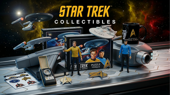 Αυθεντικά Star Trek Collectibles, Φιγούρες, Παζλ και Δώρα στο Techbox