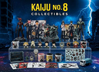 Αυθεντικά Kaiju No. 8 Collectibles, Φιγούρες Kafka Hibino (Kaiju form), Reno Ichikawa, Παζλ, Κούπες και Merchandise στο Techbox