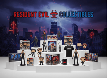 Resident Evil συλλεκτικά προϊόντα – φιγούρες, Funko Pop, t-shirt, κούπα, αφίσα, μπρελόκ, puzzles | Techbox