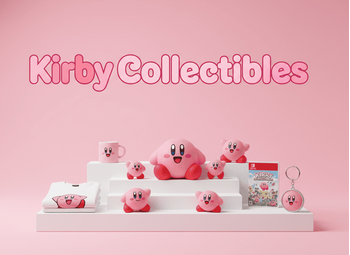 Kirby Collectibles – figures, plushies, t-shirt, mug, keychain, game Techbox