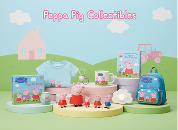 Peppa Pig συλλεκτικά προϊόντα – φιγούρες, λούτρινα, κούπα, σακίδιο, μπρελόκ, παζλ, βιβλίο, φωτιστικό | Techbox
