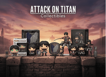 Attack on Titan Collectibles - Funko Pop figures and premium collectibles | Techbox