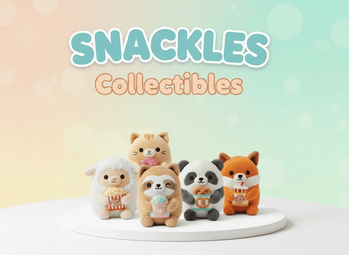 Snackles: Το Pop Φαινόμενο των “Snack‑Hugging” Plushies – Χαρακτήρες, Συλλογές & Αυθεντικά Collectibles | Techbox
