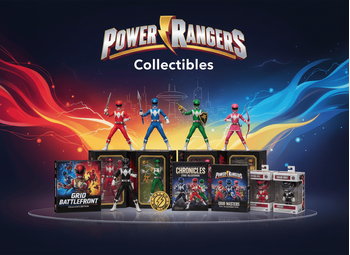 Power Rangers Collectibles – φωτορεαλιστικά συλλεκτικά Power Rangers (φιγούρες, Funko Pop, game, RPG, card game, medallion) | Techbox