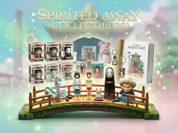 Spirited Away συλλεκτικά – φιγούρες Chihiro, Haku (δράκος/άνθρωπος), No-Face, Yubaba, soot sprites, Funko-style pop, t-shirt, κούπα, αφίσα, μπρελόκ, plush, artbook | Techbox